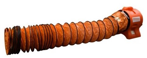 Aksiaalipuhaltimen 16\" -  Poistoputki 5m