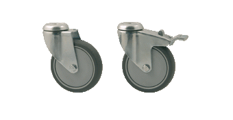 Kumipyörä muovikeskiöllä LO 67, Alk.