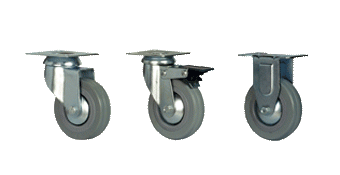 Kumipyörä Nailonkeskiöllä AP36, Alk.