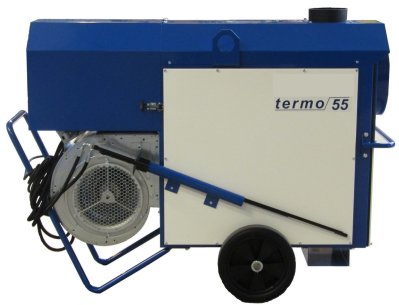 Öljykäyttöinen rakennuslämmitin Termo 55