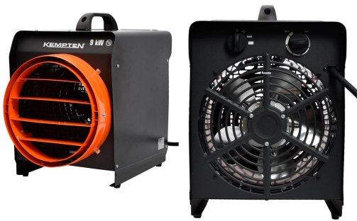 Rakennuslämmitin 9kW, 400V, Kempten