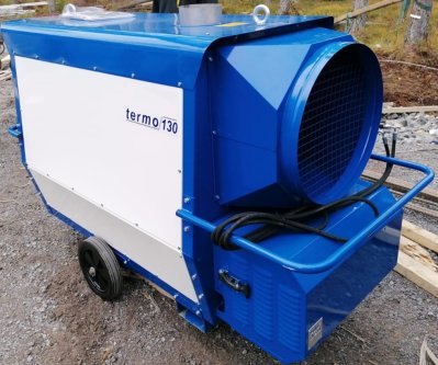 Öljy/kaasukäyttöinen rakennuslämmitin Termo 130
