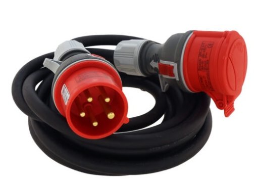 Jatkojohto 5M, 16A 400V VSN 5G2.5