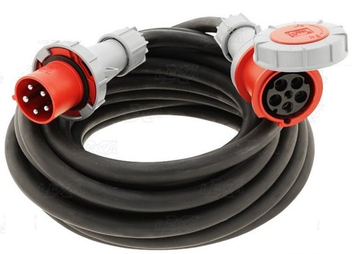 Jatkojohto 20M, 63A/400V VSN 5G16