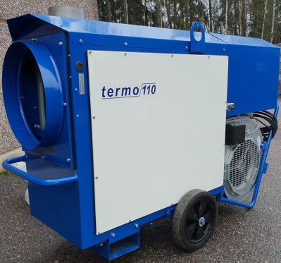 Öljykäyttöinen rakennuslämmitin Termo 110