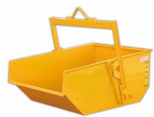 Kippikontti nostoaisalla ja automaattikippauksella