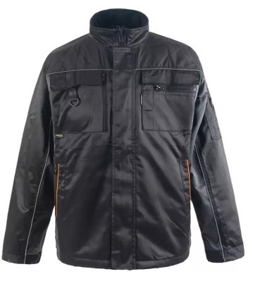 Talvityötakki, Musta/harmaa