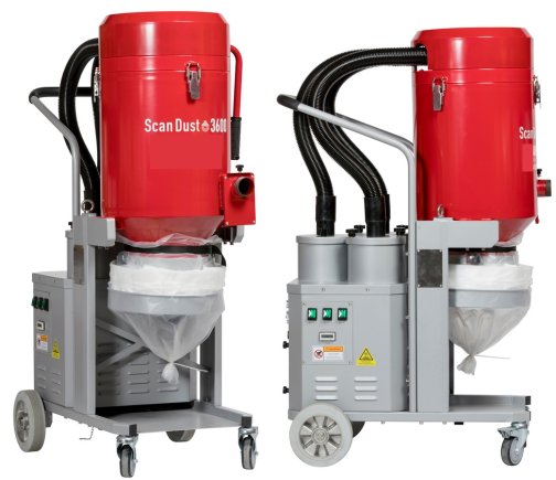 Scan Dust 3600 rakennus-/teollisuusimuri