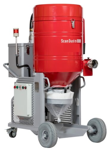 Scan Dust 8000 rakennus-/teollisuusimuri