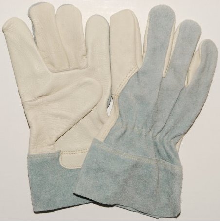 Työsormikas naudanpintanahka/haljas, 120 pr/pkt