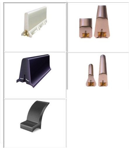 Kuljetinhihnoihin liitettävät kolat