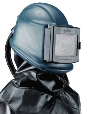 Hiekkapuhalluskypärä Commander, täydellinen Hiekkapuhalluskypärä Commander, täydellinen