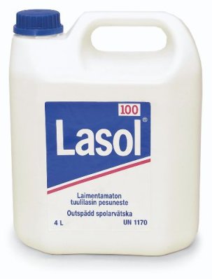 Lasinpesuneste Lasol 100%, 10l /erä 3kpl